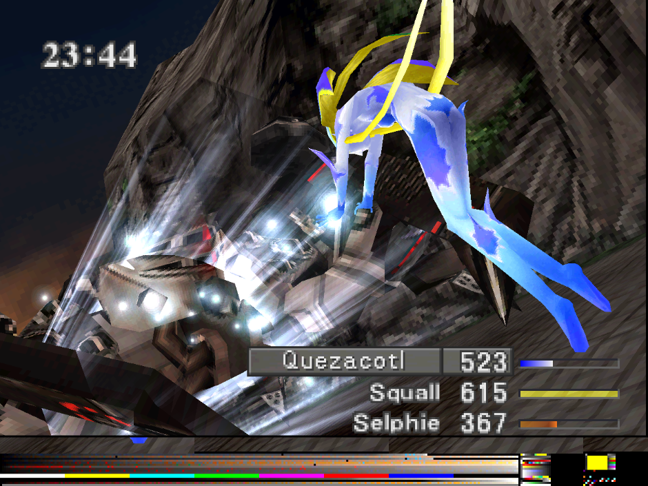 Final Fantasy VIII with experimental GL renderer