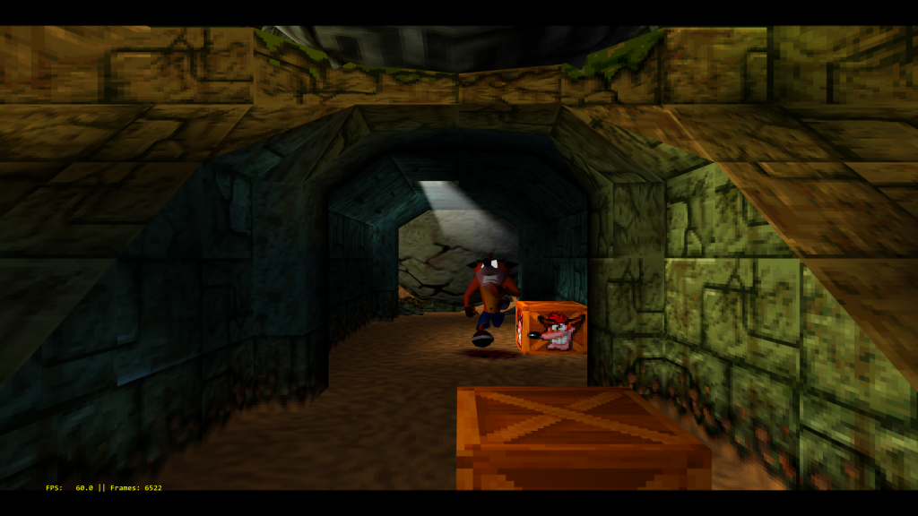 Crash Bandicoot running at over 10K. Note this is being downsampled to 4K.