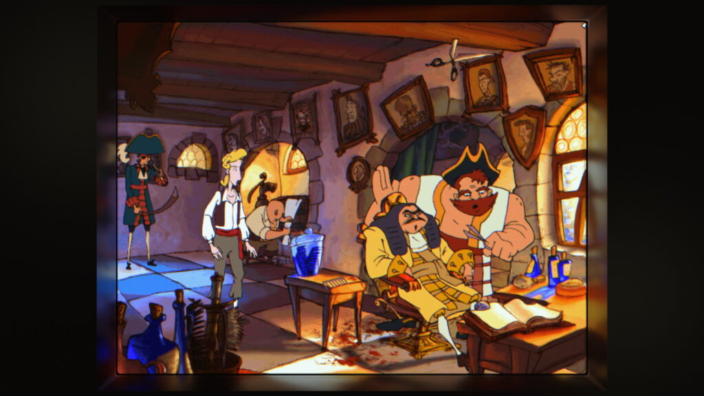Monkey Island with some smoothing and deconvergence magic